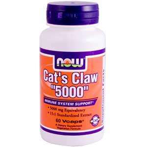 Now Foods Cats Claw 5000 Uncaria tomentosa 151 60Vc  