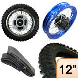 12 inch wheels, tyres and inner tubes