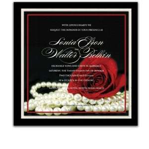  300 Square Wedding Invitations   Material Girl Office 