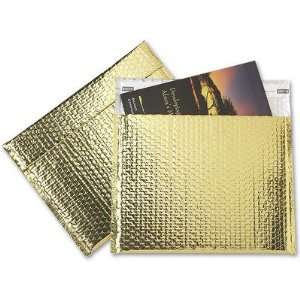  13 3/4 x 11 Gold Glamour Bubble Mailers