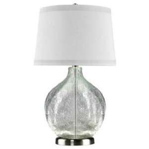  Clear Bubble Glass Jug Table Lamp