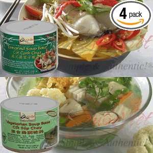 Quoc Viet Foods Vegetarian Flavored Products, 10 oz jars (Pack of 4 