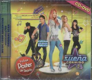 SUEÑA CONMIGO 2, SIGUE SOÑANDO. FACTORY SEALED CD + DVD SET. IN 
