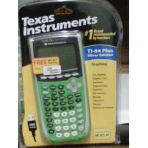   TI 84 Plus Silver Edition Interactive Graphing Calculator Electronics