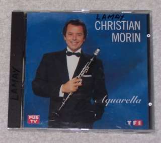CD Christian Morin   Aquarella 1991 Clarinet player  