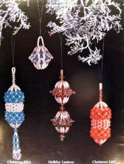 Pattern booklet CHRISTMAS BEADING beaded ornaments  