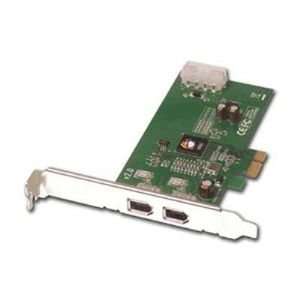  Firewire 2 Port PCIe Card DV Electronics