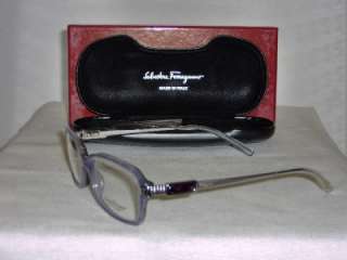 New Salvatore Ferragamo Violet Eyeglasses Mod. 2651 B  