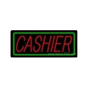  Cashier LED Sign 11 x 27