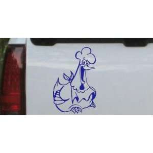 Chicken Catering Business Car Window Wall Laptop Decal Sticker    Blue 