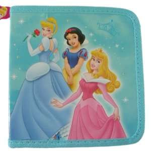  Disney Princess Princesses Cd Dvd Case Holder 24 slots Wallet 