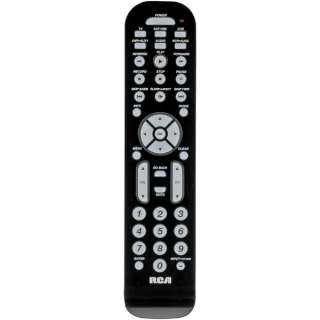 RCA 6 DEVICE INFRARED UNIVERSAL REMOTE CONTROL FOR TV/DVD/SAT/CAB/VCR 