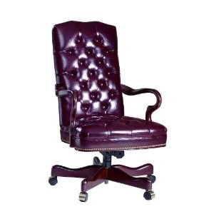   Series Gooseneck Executive Swivel Chair with Tufts