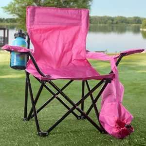  Redmon For Kids Kids Folding Camp Chair, Hot Pink Baby