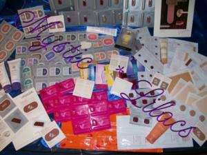 100 MARY KAY makeup Samples Lot MK sampler pack VARIETY  