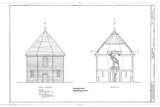 Home Plans   Colonial Williamsburg Octagon Cottage  