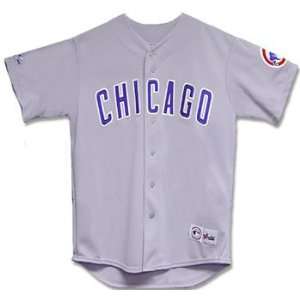 Chicago Cubs MLB Authentic Team Jersey by Majestic Athletic (Road 