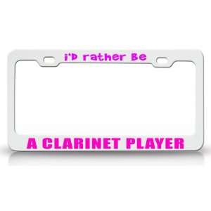  ID RATHER BE A CLARINET PLAYER Occupational Career, High 