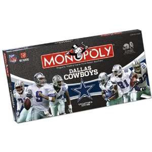  MONOPOLY Dallas Cowboys Toys & Games