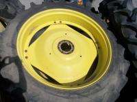 Used 13.6X38 FIRESTONE Rice & Cane Deep Tread JOHN DEERE Tractor Tires 