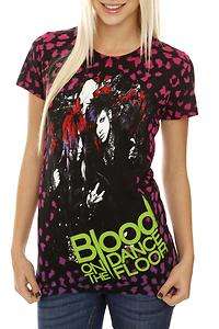 Blood On The Dance Floor Leopard Print Girls T Shirt  
