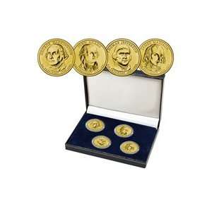    2007 24K Gold Plated Presidential Coin Collection Toys & Games