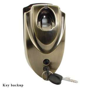 Biometric Keyless Fingerprint Deadbolt Dead Bolt Door Lock Nickel 