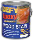 SAVER SYSTEM Defy Epoxy Fortified Wood Stain Cedar Tone  