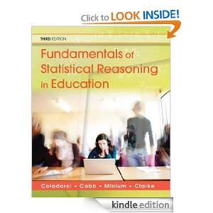 Fundamentals of Statistical Reasoning in Education, 3rd Edition (Wiley 