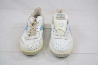 DIADORA VINTAGE MAVERICK JR ITALY RARE 126169 09 5589 BCO/AZZ SC (6379 