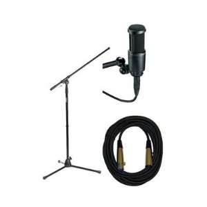  Audio Technica AT2020 Condenser Microphone (Package with 