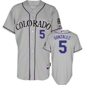   Majestic Road Grey Authentic Cool Baseâ¢ Colorado Rockies Jersey