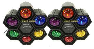   2X Brand New Cornet Bhl  98 6A 6 Colors Flashing Disco DJ Light Lights