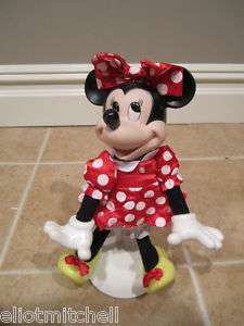 Disney Franklin Heirloom Minnie Mouse Porcelain Doll  