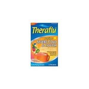 Theraflu Daytime Severe Cough & Cold Hot Liquid Drink Mix Berry Green 
