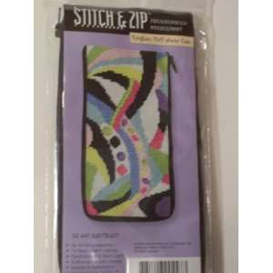    Eyeglass/Cell phone Case Counted Cross Stitch Kit 