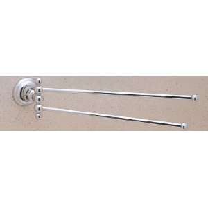  ROHL COUNTRY BATH WALLMOUNTED DOUBLE HAND TOWEL HOLDER 