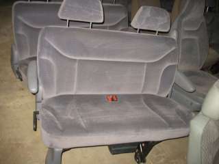DODGE CARAVAN SEAT SEATS OEM BENCH SECOND 2ND ROW OEM  