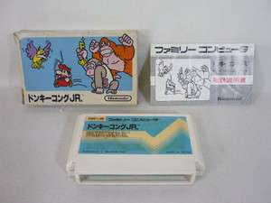 Famicom/NES DONKEY KONG JR Junior Nintendo Import JAPAN Video Game ccc 