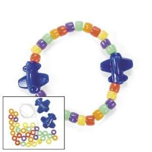 Pony Bead Bracelet Craft Kit   Craft Kits & Projects & Jewelry 