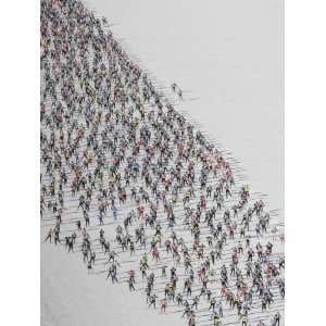 Cross Country Ski Marathon, St. Moritz, Switzerland Photographic 