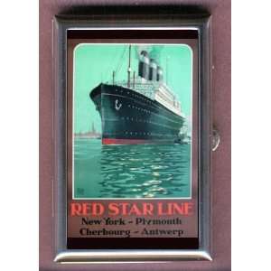  RED STAR LINE CRUISE SHIP Coin, Mint or Pill Box Made in 