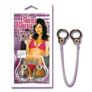  Bling bling finger cuffs