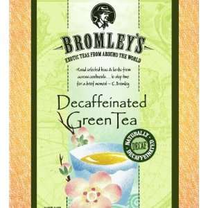 Bromleys Tea ~ Decaf Green ~ 3 Box Case  Grocery 