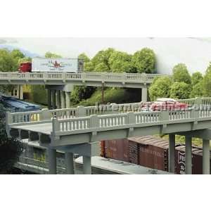   Overpass Kit w/Deco Concrete Railings   Deck Only Toys & Games
