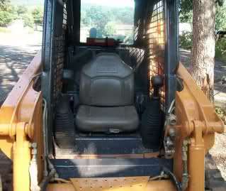2007 CASE 420CT SKID LOADER RUBBER TRACK TRACTOR ONLY 757 HOURS  