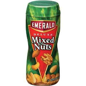 Emerald Deluxe Mixed Nuts 10 oz (Pack of 12)  Grocery 