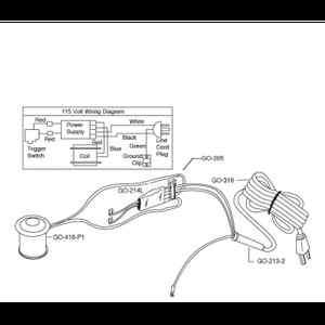   FAST EWC 5018 REV D POWER SUPPLY GO 214 L FOR ELECTRIC STAPLER  