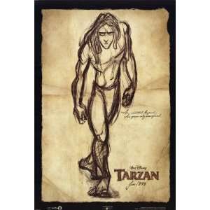  Tarzan (1998) 27 x 40 Movie Poster Style A