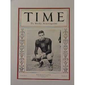  Harvard Football Captain Barry Wood November 23 1931 Time 
